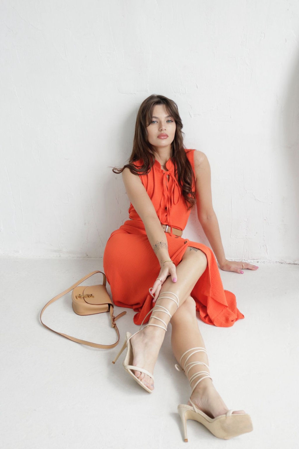 Платье, как из к/ф Красотка, коралловое - Martichelli фото 28