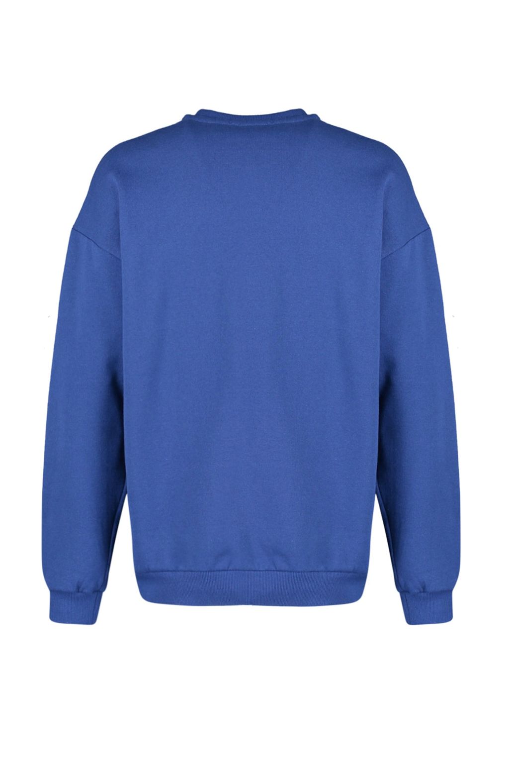 TRENDYOL MAN Tas Bisiklet Yaka Oversize Uzun Kol Sweatshirt TMNAW23SW00191 - Trendyolmilla фото 4