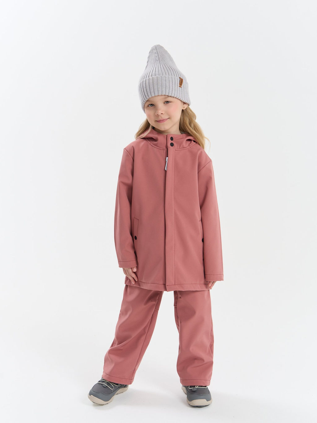 Брюки Softshell демисезонные Пепельная роза - Bungly фото 5