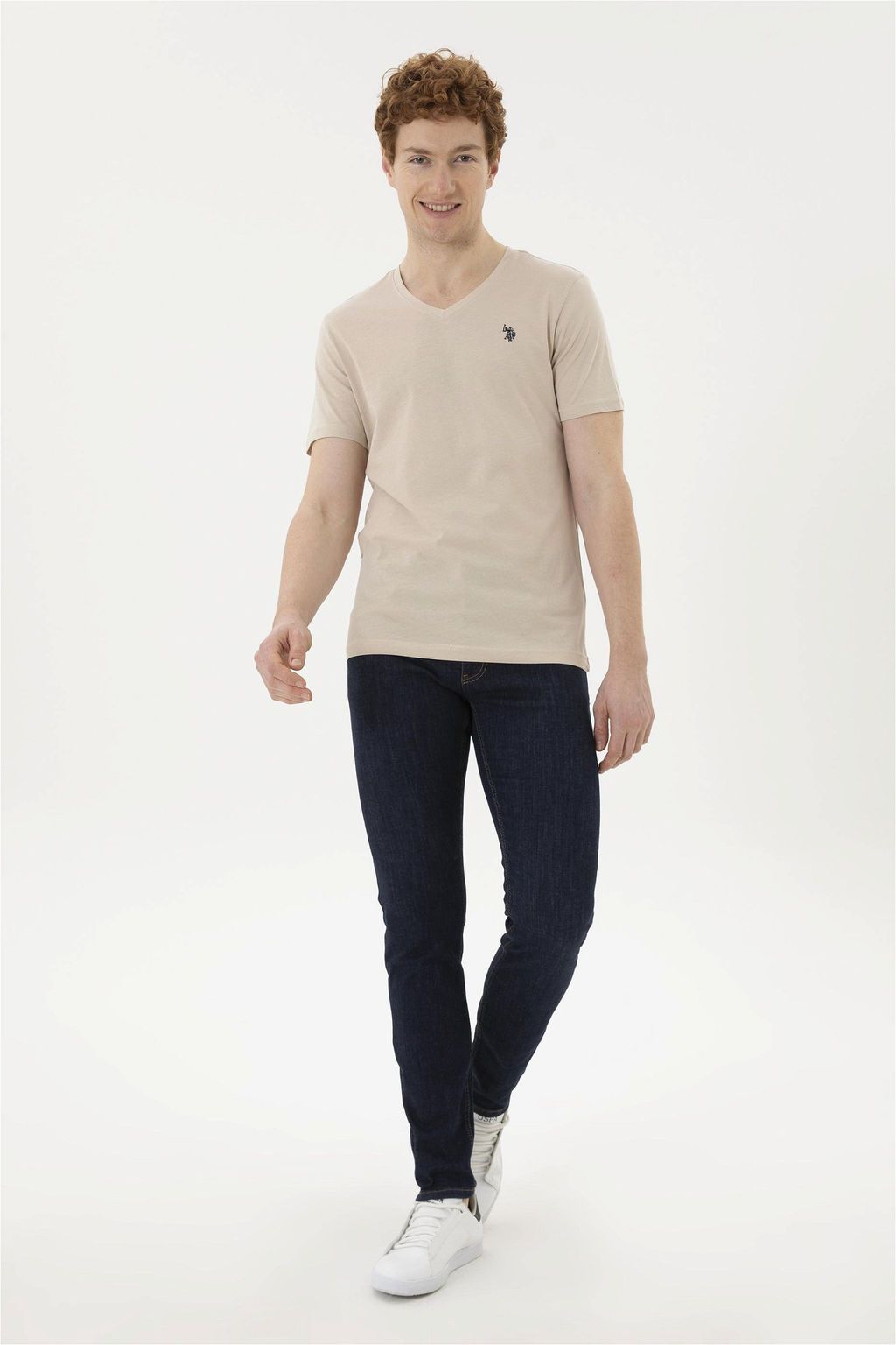 Мужская базовая футболка Stone - U.s. polo assn фото 4