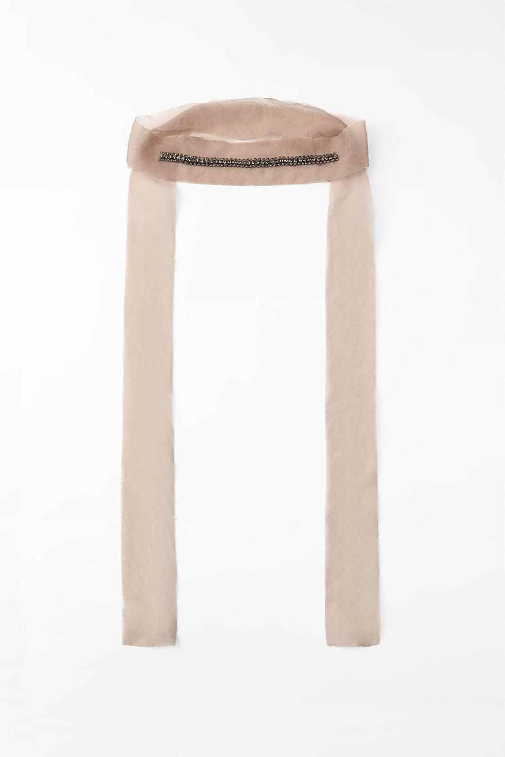 JEWELLED TULLE CHOKER - Zara фото 9