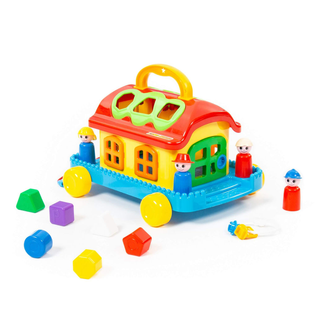 Сказочный домик на колёсиках (в сеточке) - Полесье фото 3