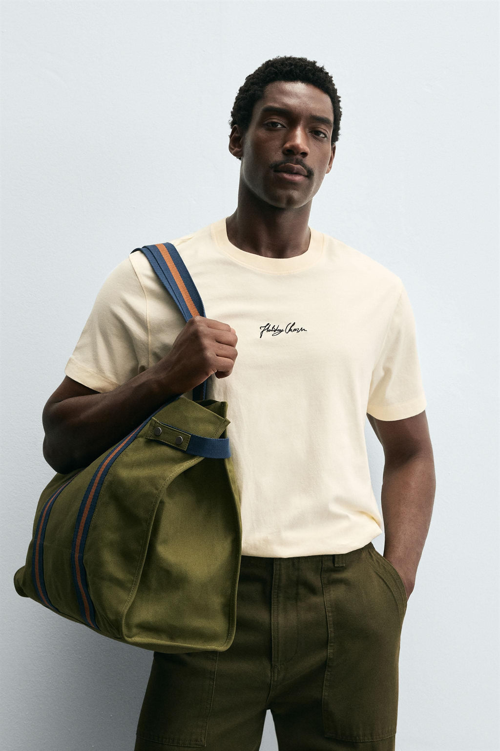 EMBROIDERED SLOGAN T-SHIRT - Zara фото 2