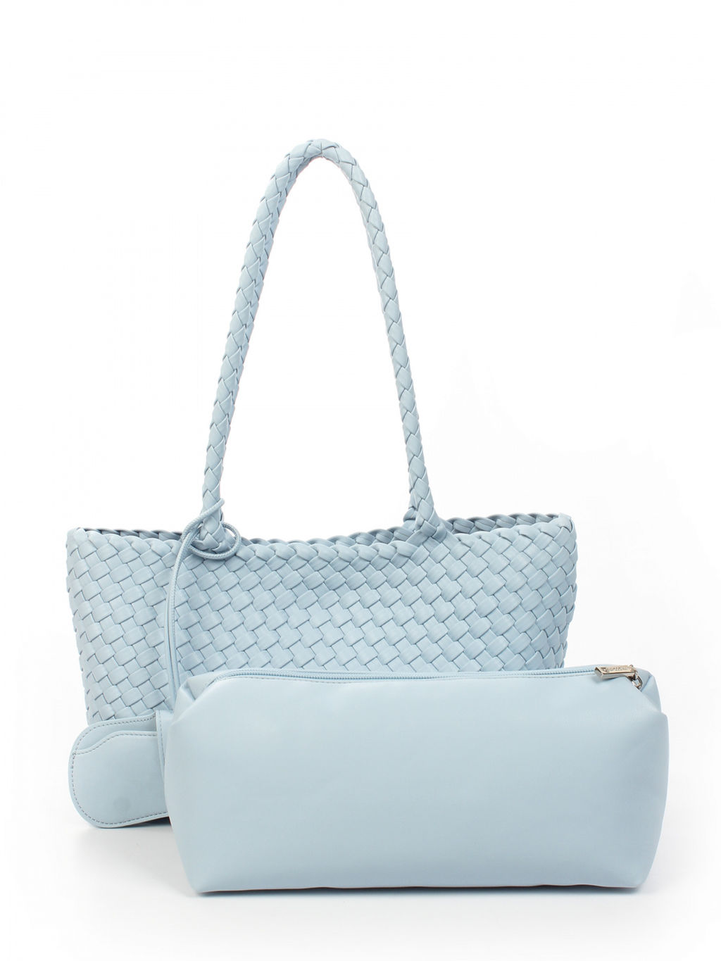 LACCOMA сумка СУ1056-голубой эко кожа хлопок