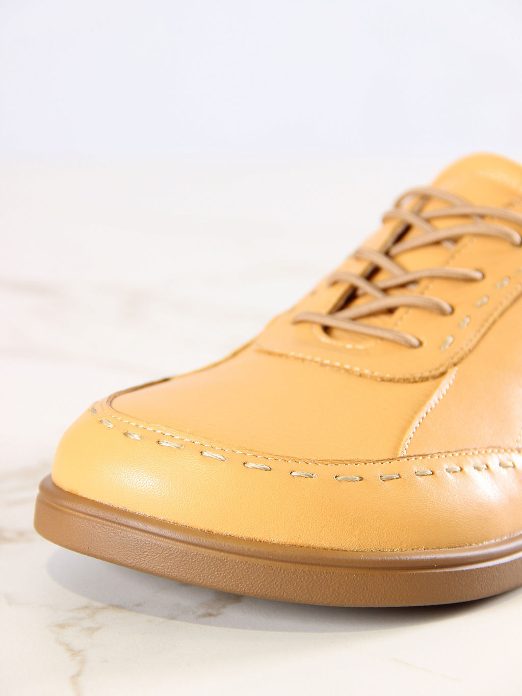 Сникерины кожаные желтые 178.астиbr.Стар кемл