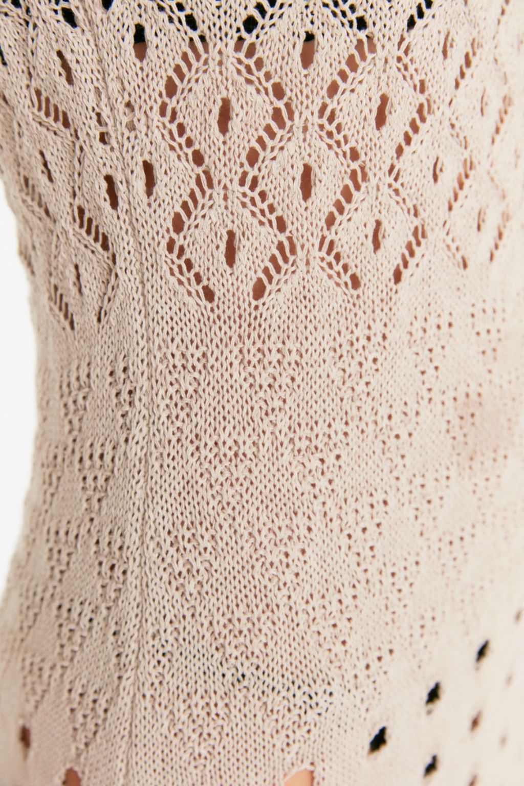 Bej Orme Y?rtmacl? Maxi Plaj Elbise TBESS22EL2917 - Trendyolmilla фото 3