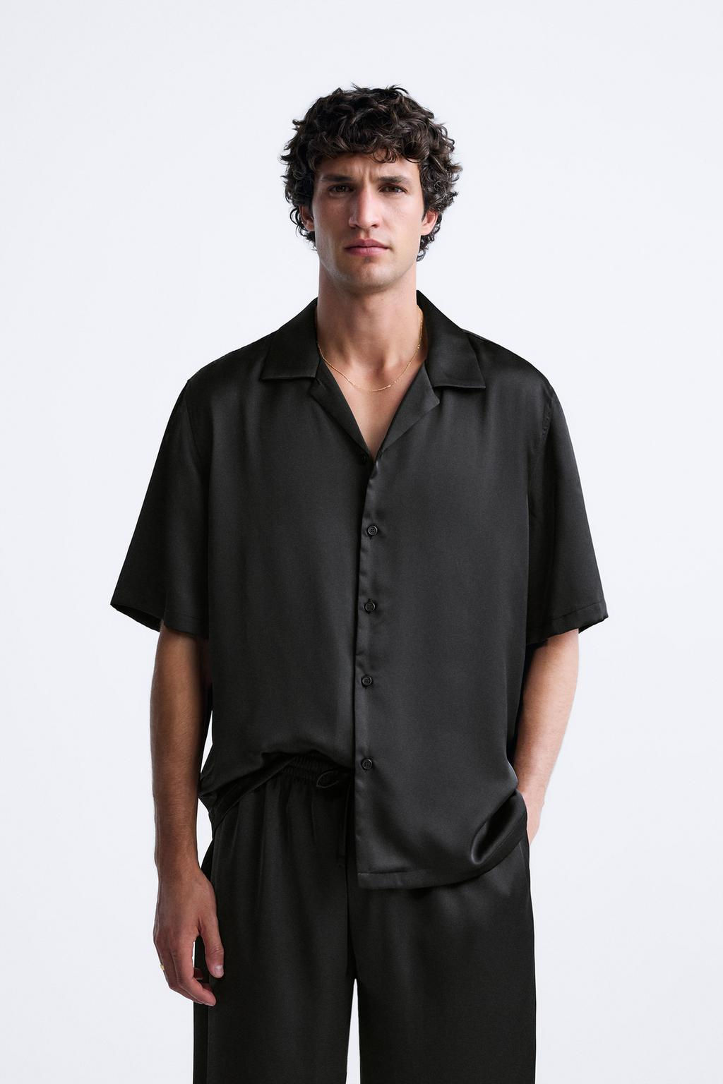 SATIN SHIRT - Zara фото 2