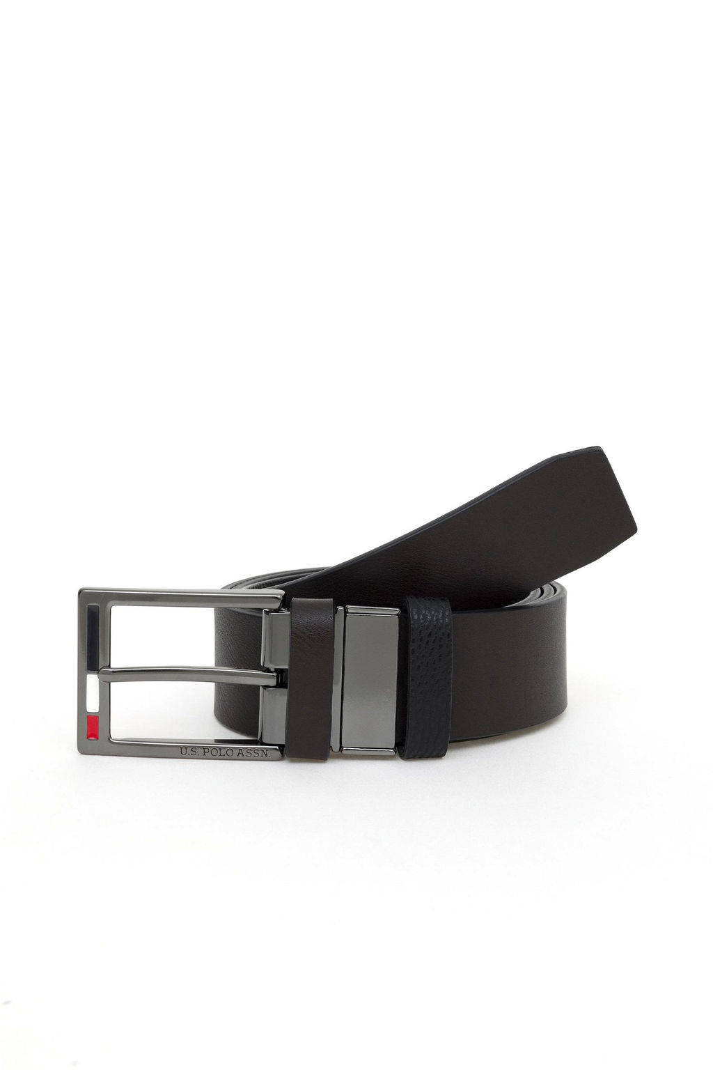 U. S. Polo Assn Мужской черный пояс - U.s. polo assn фото 6