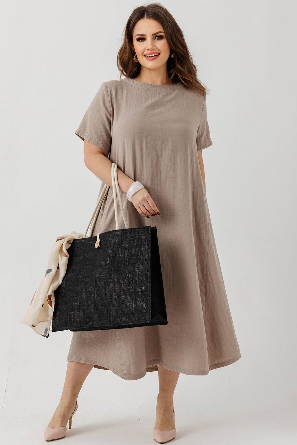 Платье 8808М/01/Серый