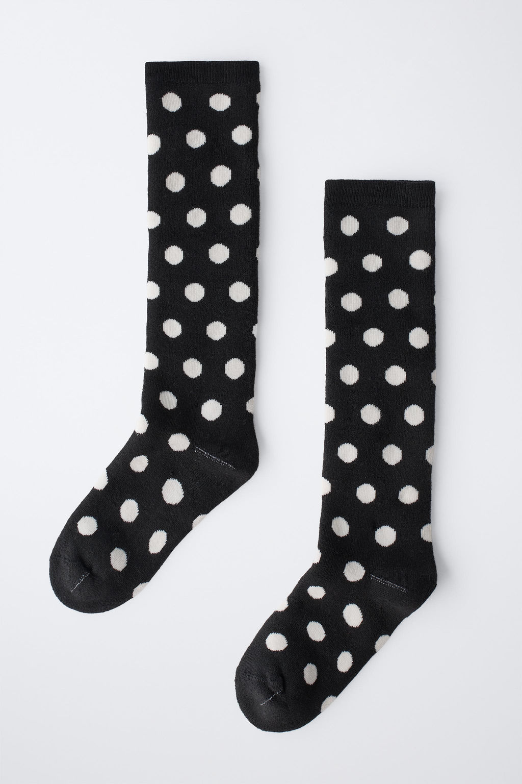LONG THERMAL POLKA DOT SOCKS - Zara фото 4