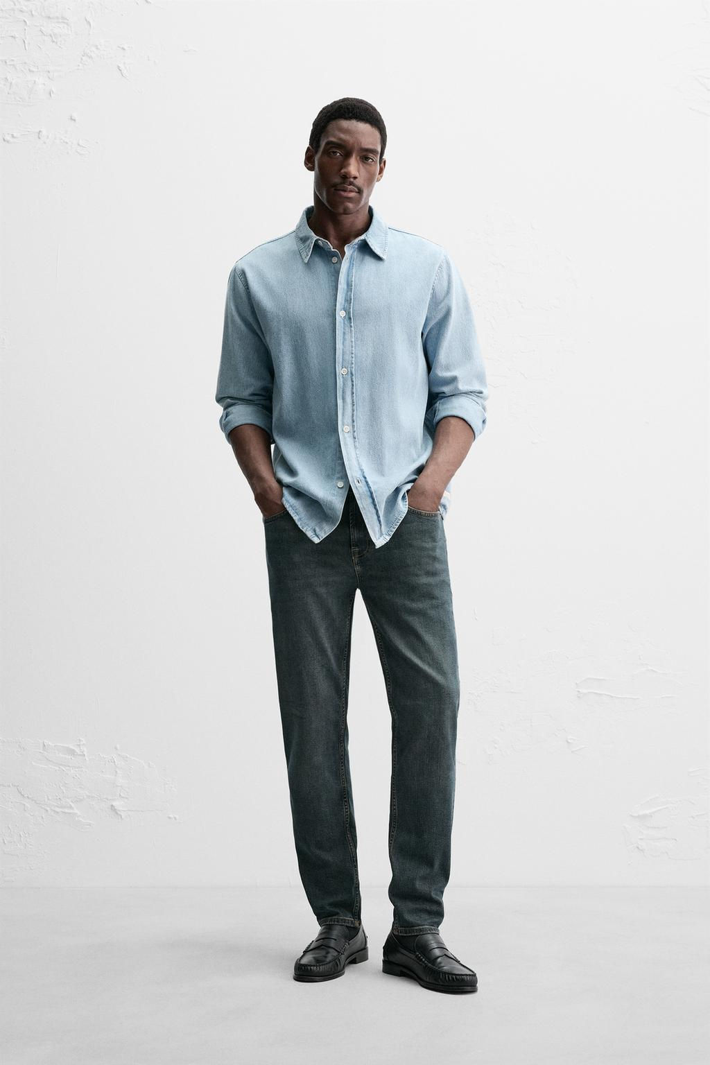 SLIM FIT JEANS - Zara фото 27