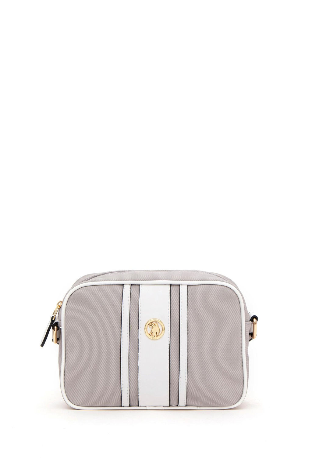 Женская светло-серая сумка через плечо - U.s. polo assn фото 3