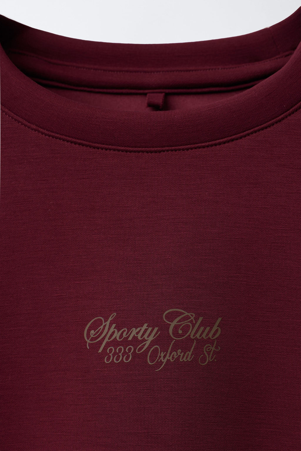 SWEATSHIRT WITH RAISED SLOGAN PRINT - Zara фото 3