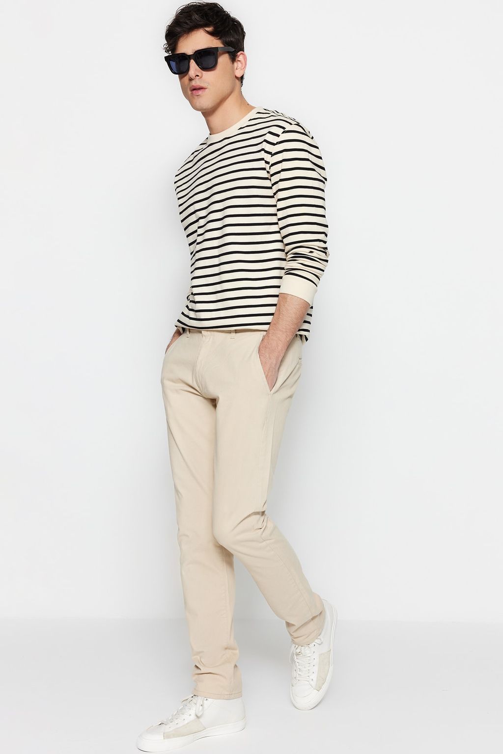 TRENDYOL MAN Tas Regular Fit Chino Gabardin Pantolon TMNSS23PL00032 - Trendyolmilla фото 5