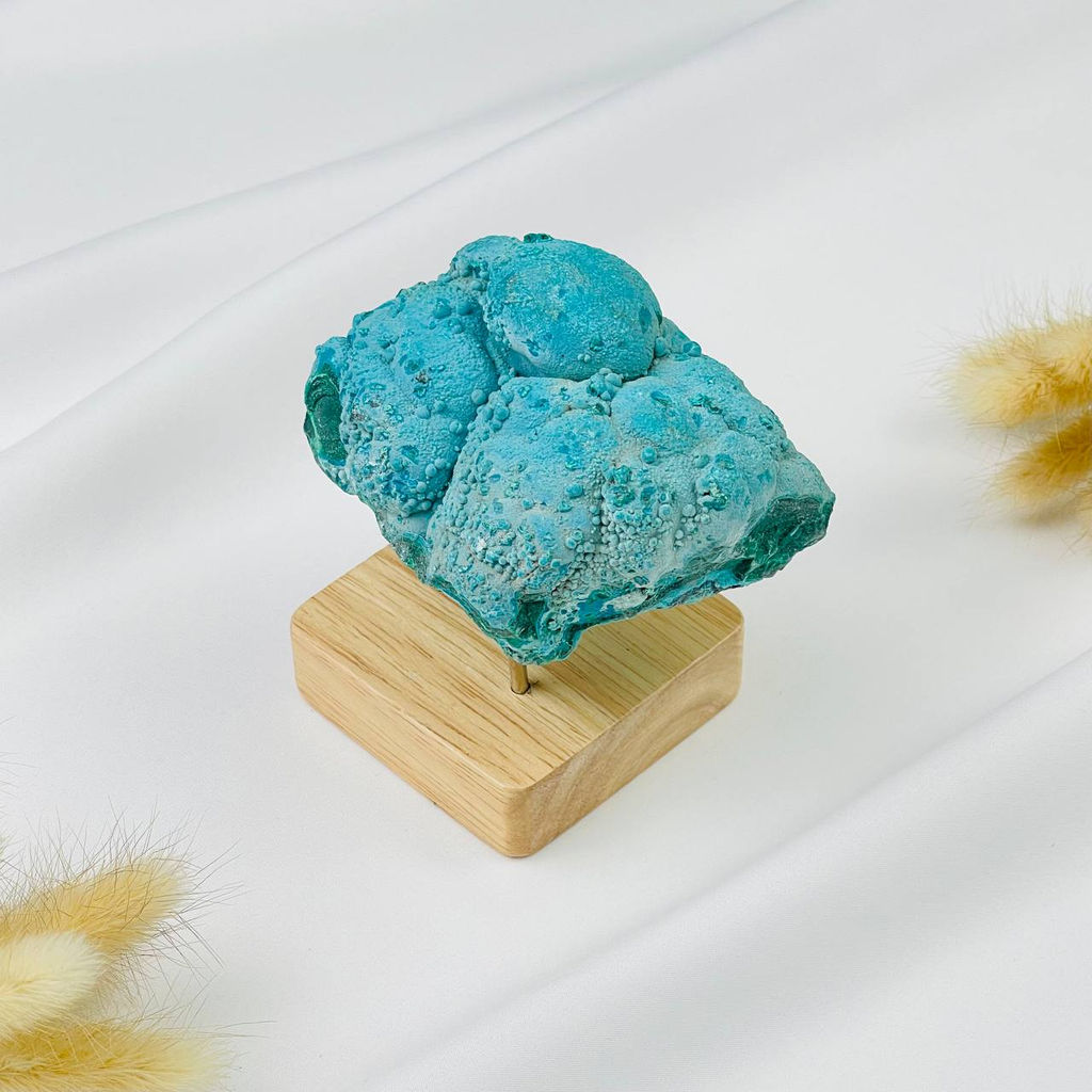 Хризоколла на подставке