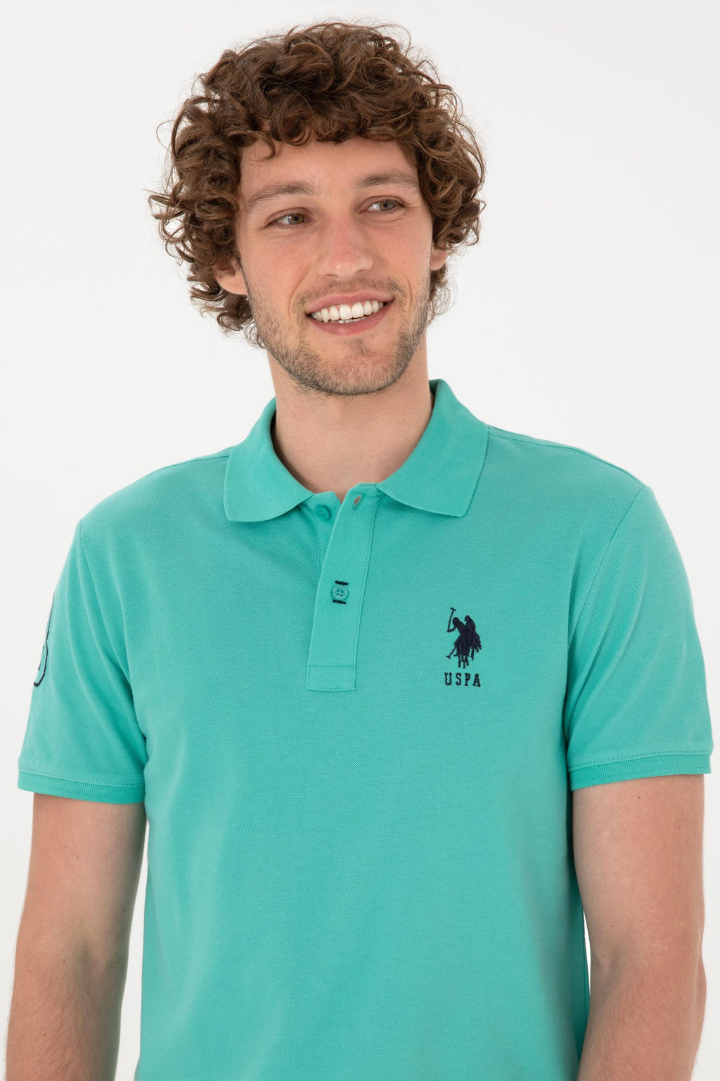 Erkek Slim Fit Polo Yaka Mint Basic Ti__rt Sepette S_rpriz _ndirim - U.s. polo assn фото 2