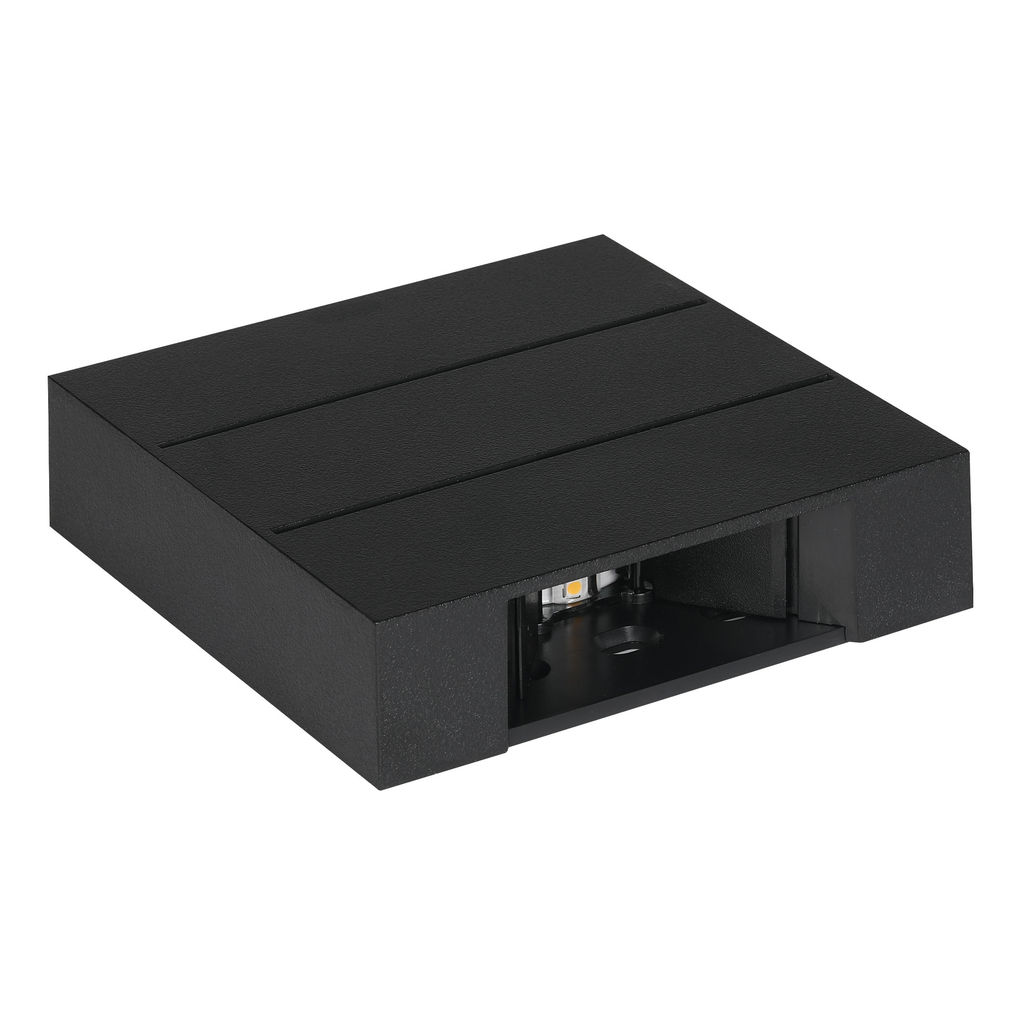 ULU-P31B-4W/4000K IP65 BLACK Светильник светодиодный уличный. Архитектурный накладной. Белый свет (4000K). Корпус черный. TM Uniel