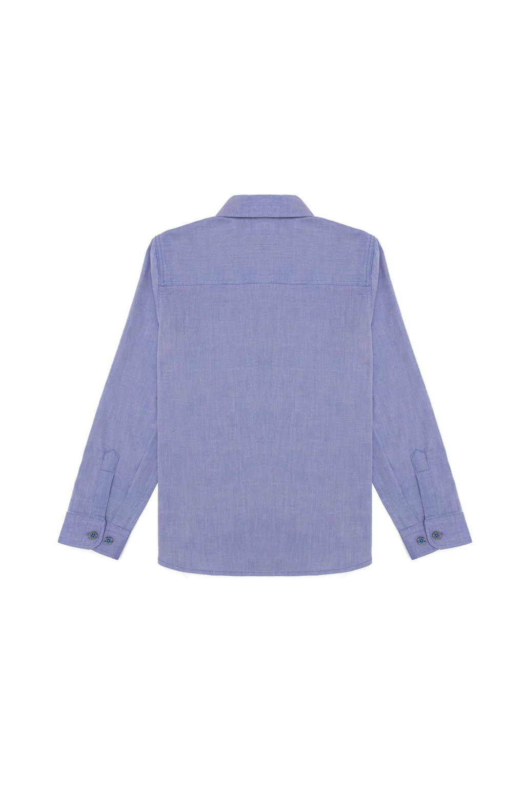 U. S. Polo Assn Темно-синяя базовая рубашка с длинным рукавом для мальчика - U.s. polo assn фото 5