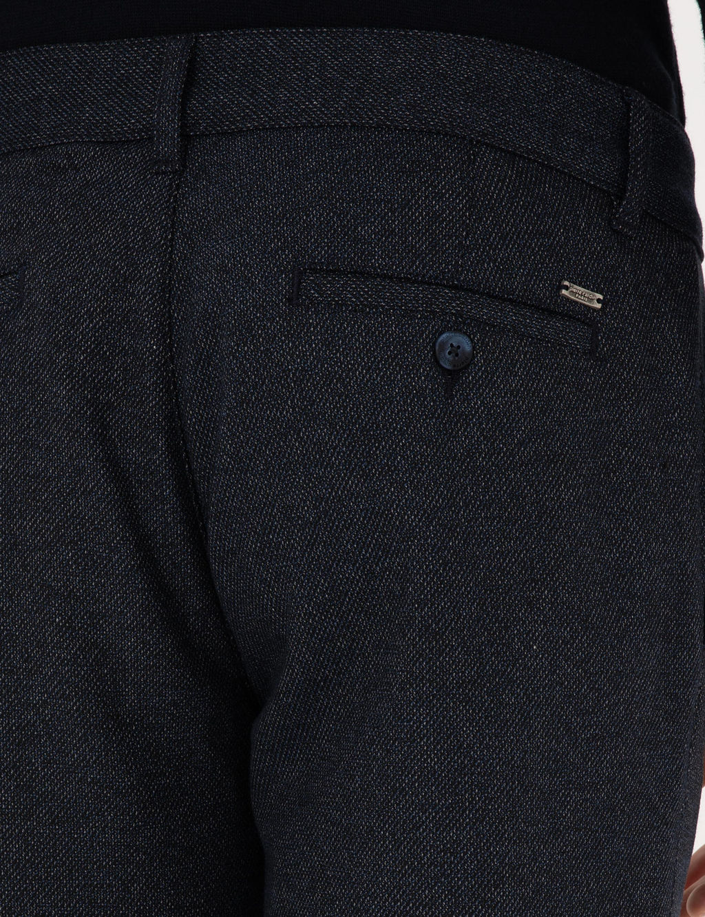 Lacivert Slim Fit Kanvas Pantolon - Pierre cardin фото 6