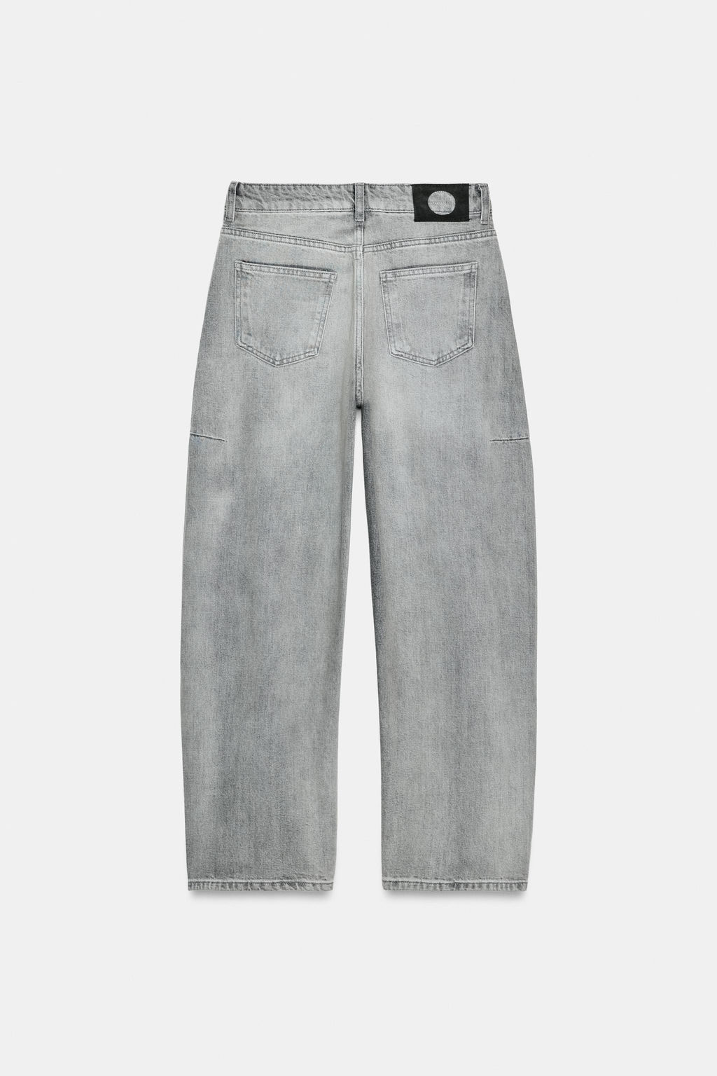 JEANS ZW COLLECTION ANKLE BALLOON TIRO MEDIO / Gris - Zara фото 4