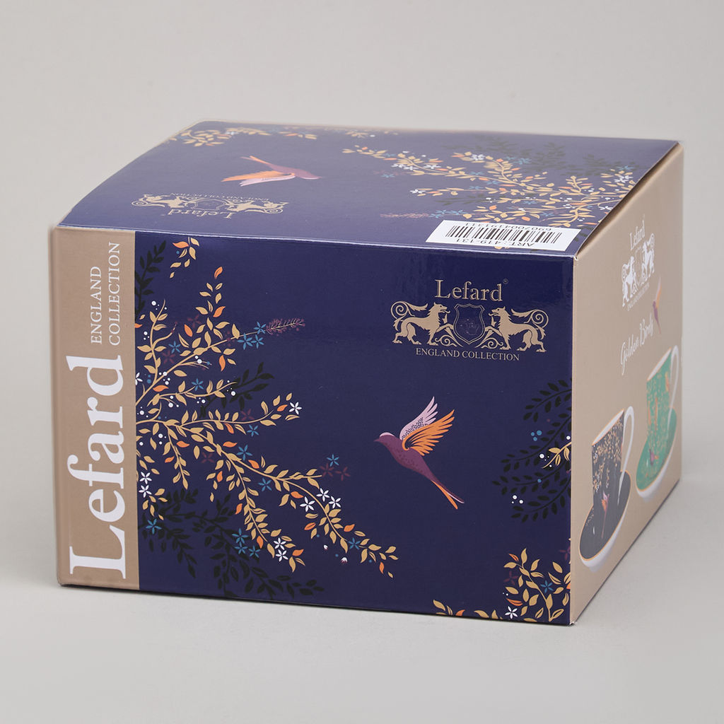 ЧАЙНЫЙ НАБОР LEFARD GOLDEN BIRDS НА 2 ПЕР. 4 ПР. 220 МЛ фото 2