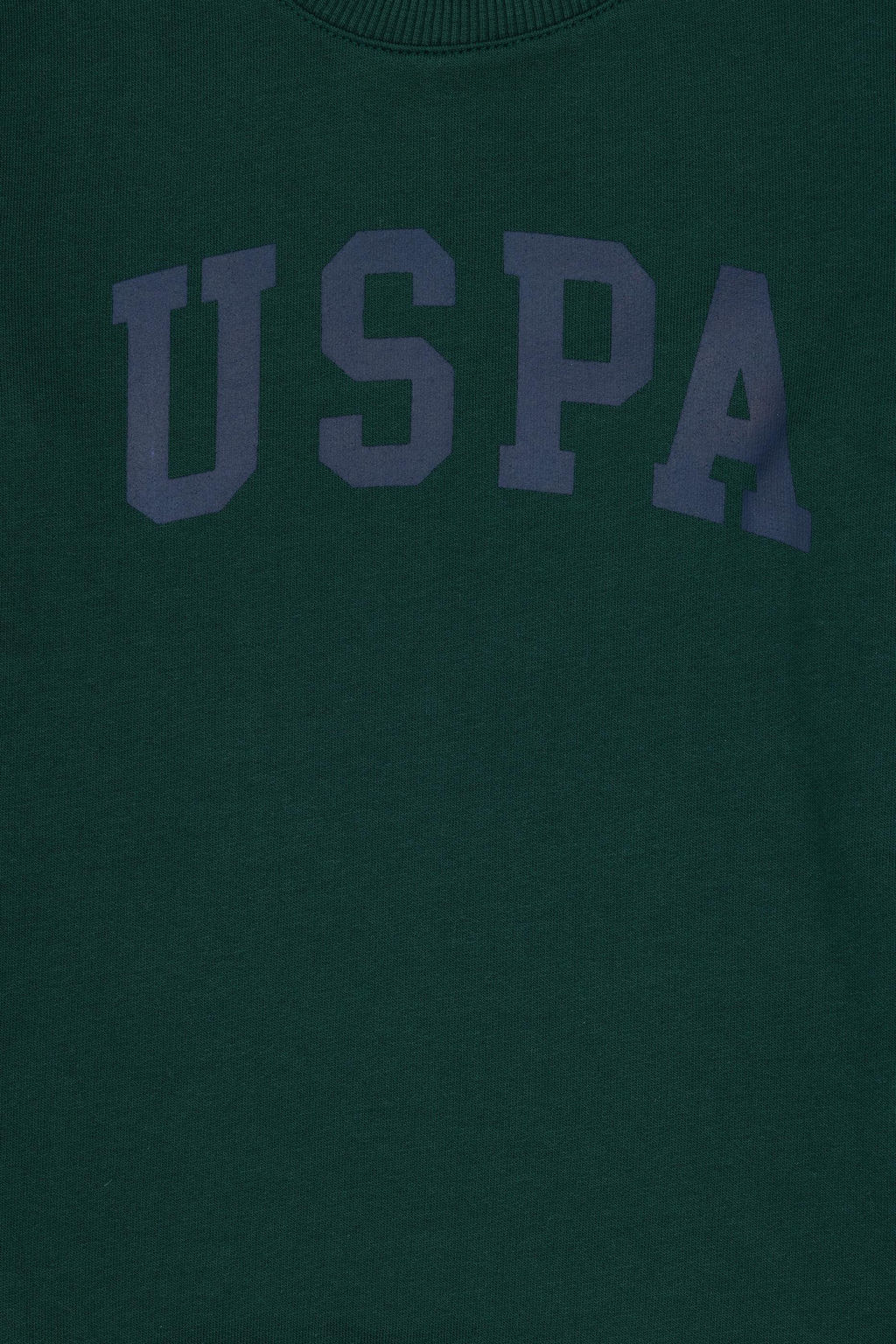 Темно-зеленый базовый свитшот для мальчика - U.s. polo assn фото 3