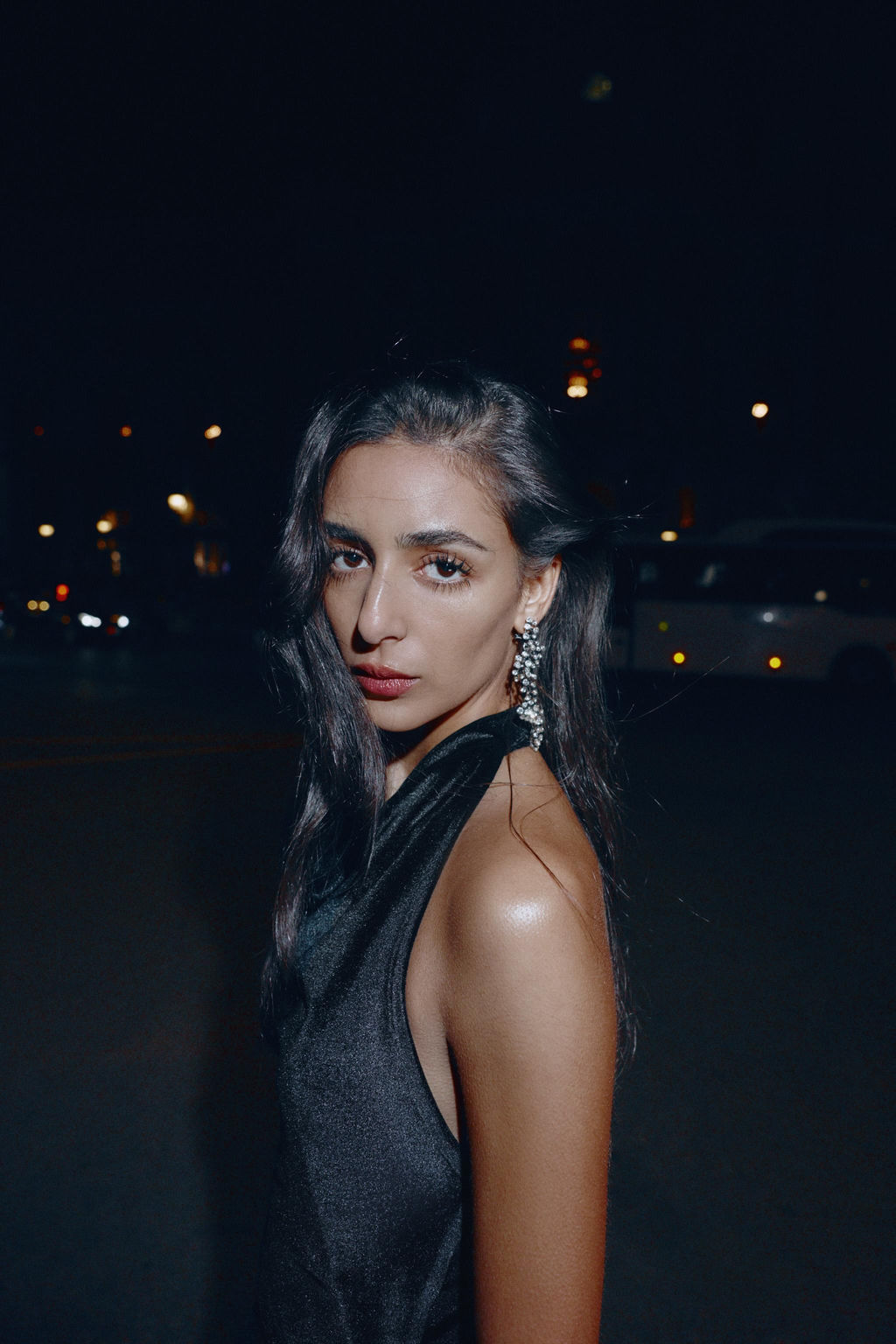 VELVET LACE MIDI DRESS - Zara фото 8