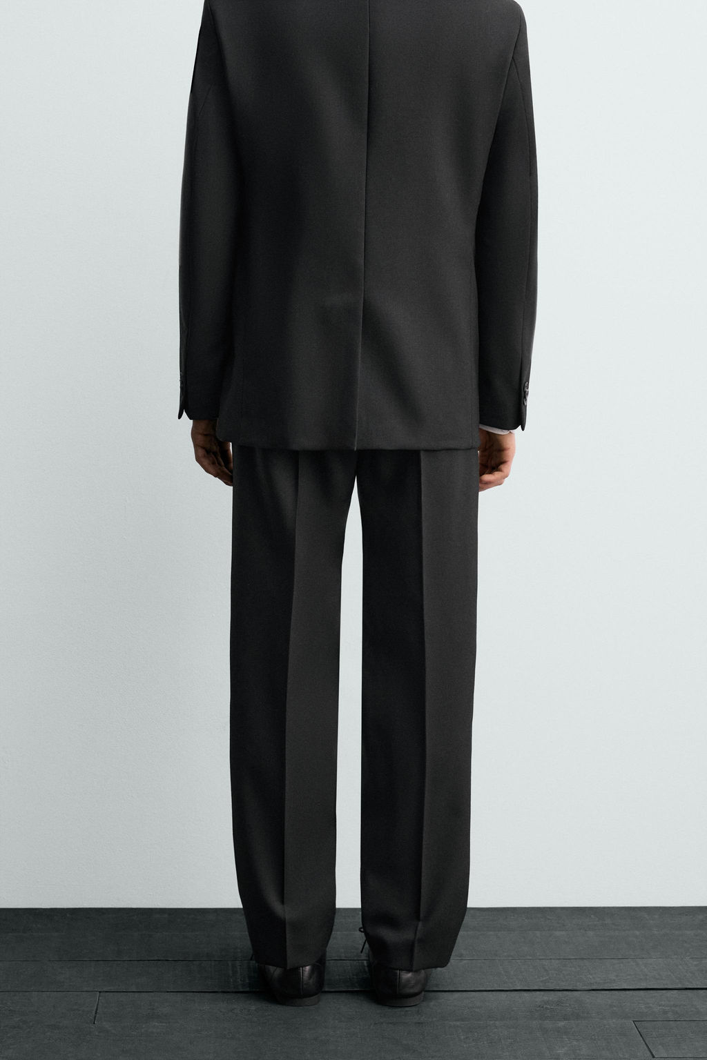 AARON LEVINE X ZARA WOOL TUXEDO TROUSERS  фото 11