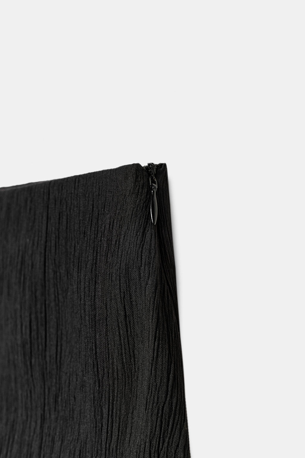 PANTAL?N ANCHO PA?UELO / Negro - Zara фото 9