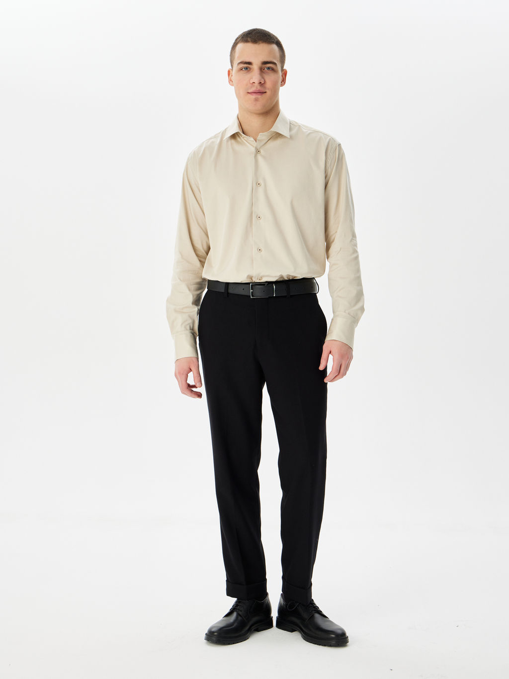 Сорочка мужская длинный рукав GREG 510/117/9442/1p STRETCH  фото 7