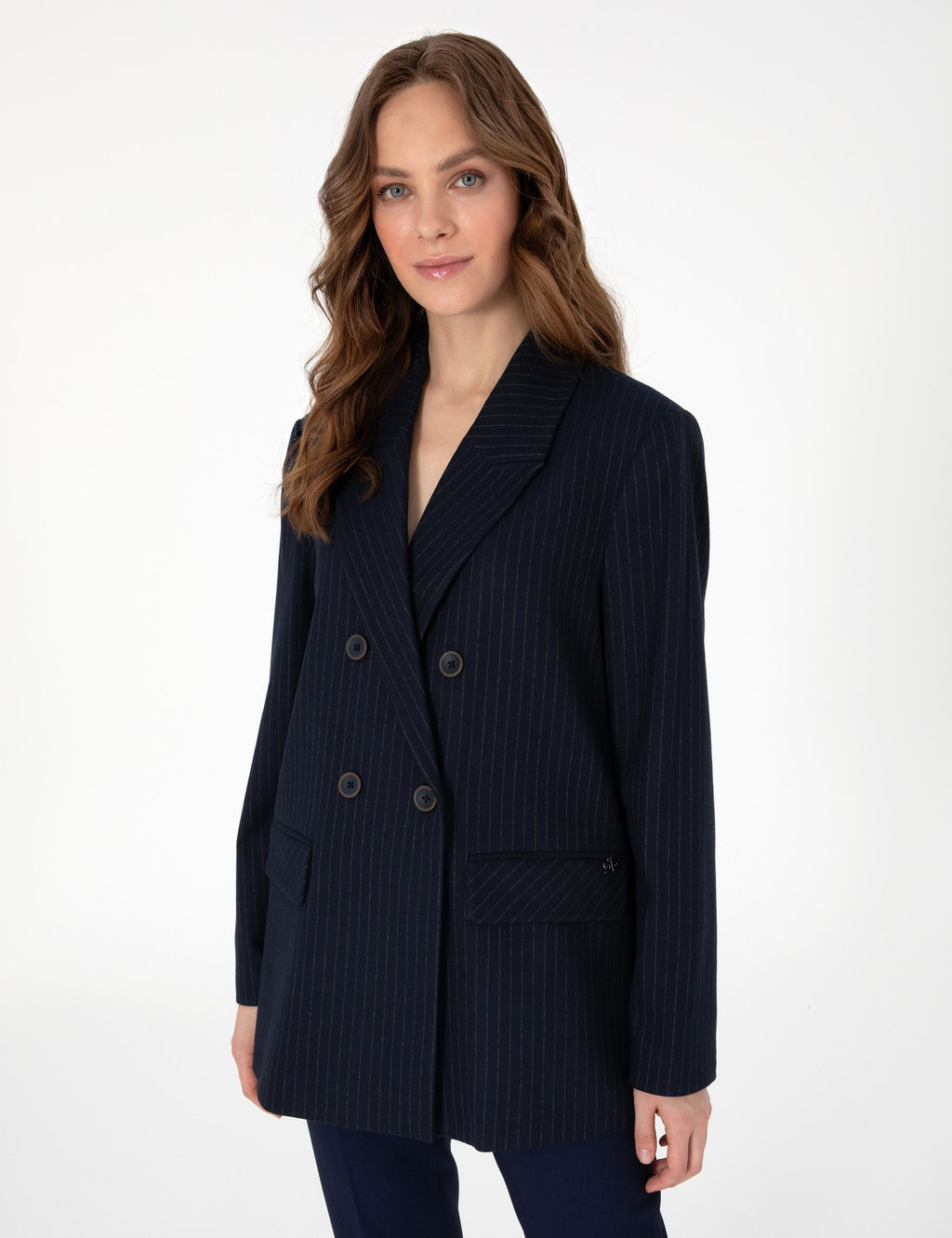 Lacivert Comfort Fit Ceket