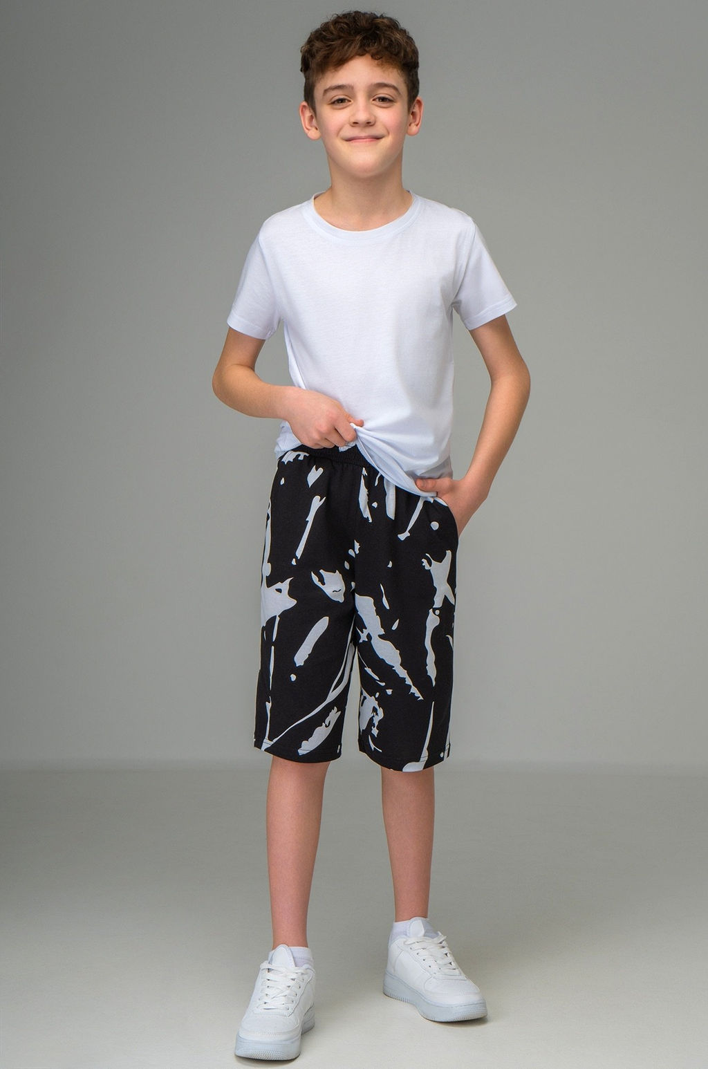 Хлопковые шорты для мальчика Happyfox
