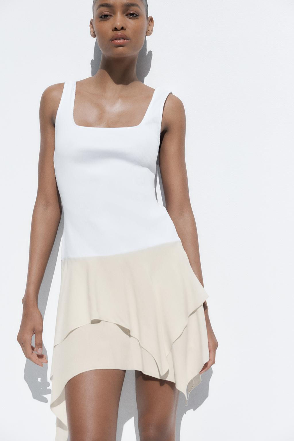 CONTRAST DRESS - Zara фото 17