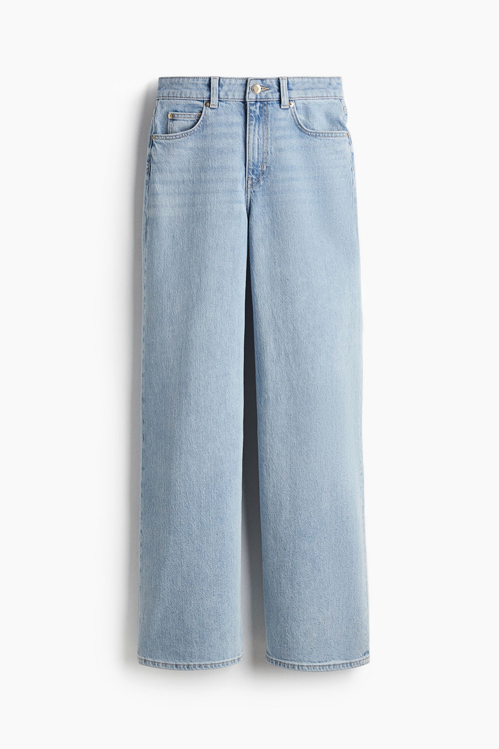 Wide High Waist Jeans - H&m фото 2