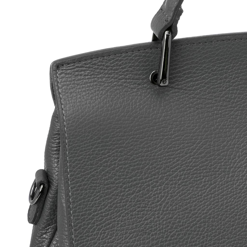 Женская сумка с ручкой DIVAS BAG Артикул 2586144, темно-серый  фото 5