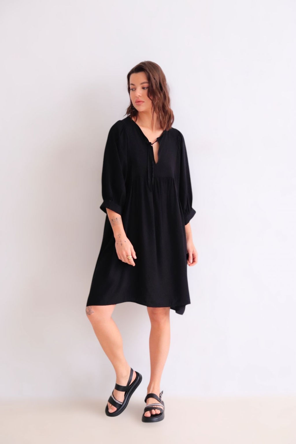 Martichelli Платье чёрное фото 18