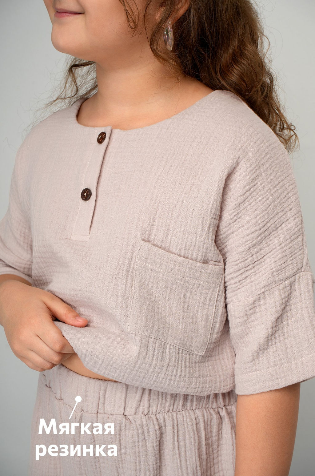 Костюм для девочки из муслина Happyfox - Happy fox фото 5