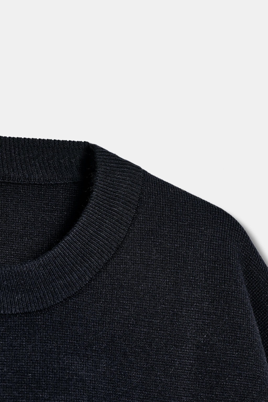 PLAIN KNIT SWEATSHIRT - Zara фото 11
