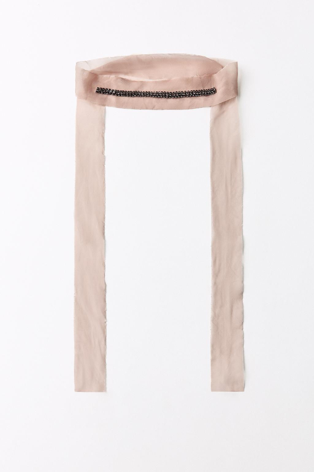 JEWELLED TULLE CHOKER - Zara фото 12