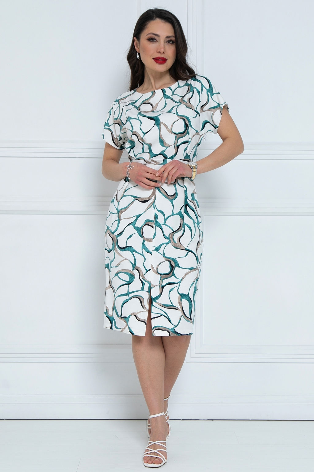 Платье Виктория (вайт) - Diolche фото 2