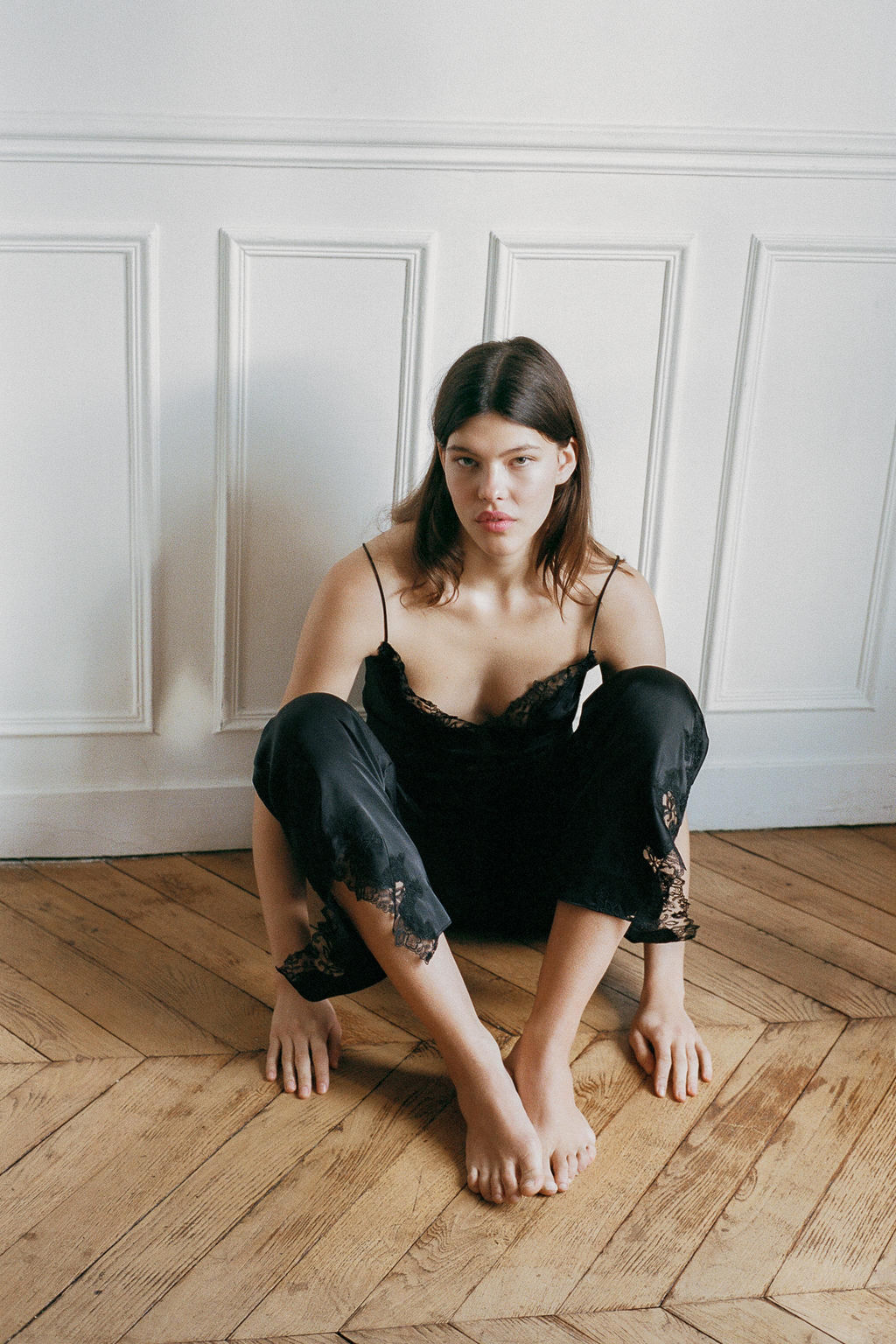 SATIN LACE TROUSERS - Zara фото 10