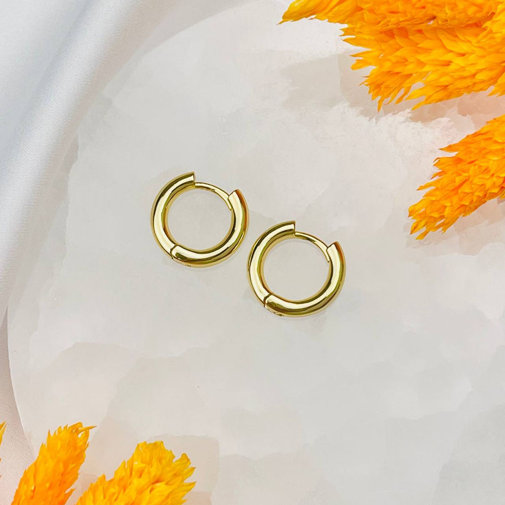 Швензы серьги Конго позолоченные - Радуга самоцветов фото 2