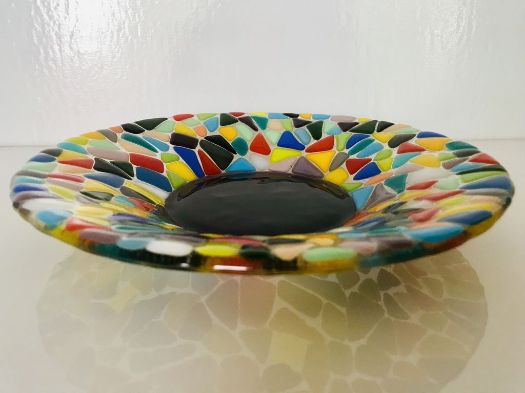 Тарелка Радужная - Стрекоза фото 2