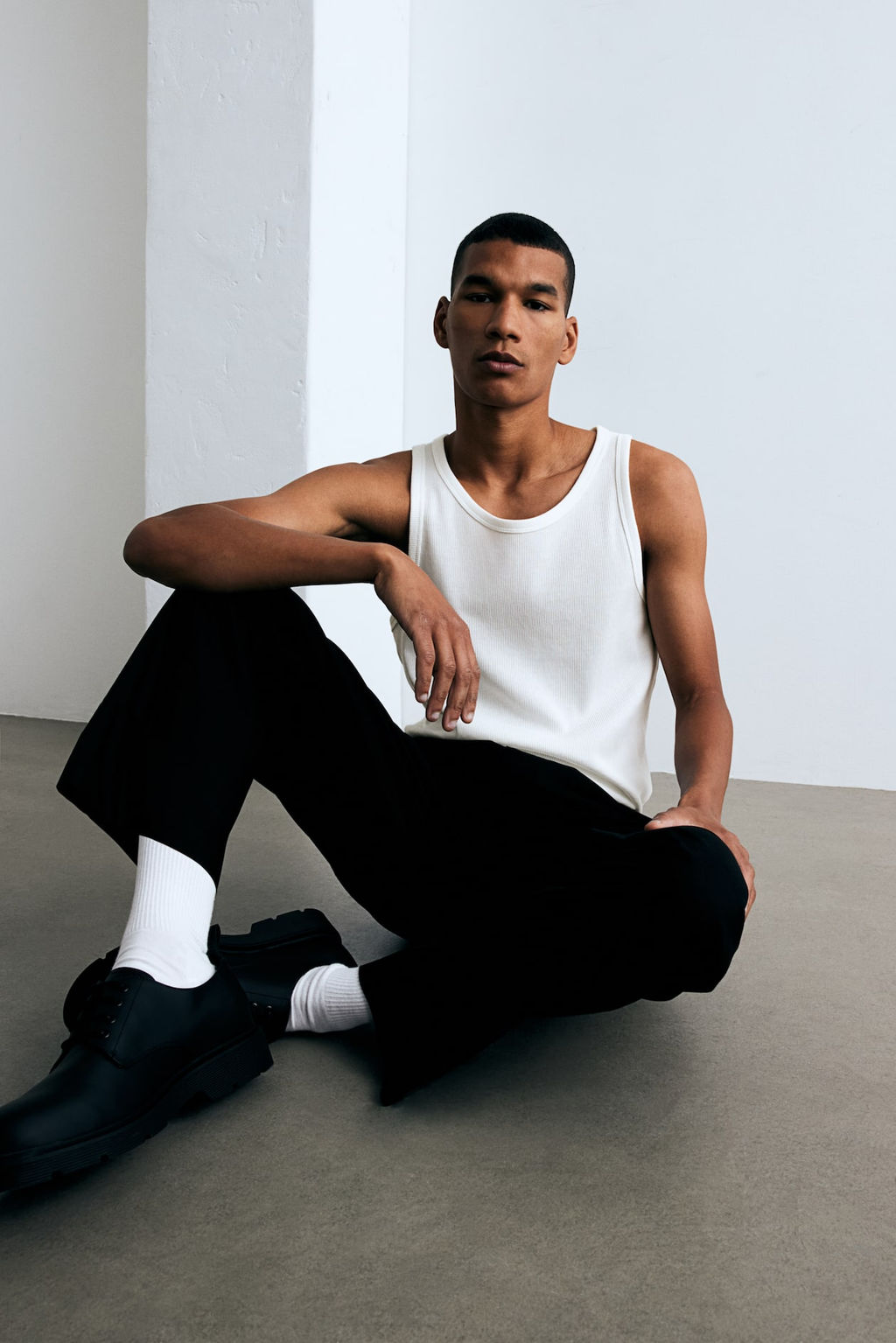 Camiseta sin mangas en canale Slim Fit - H&m фото 4