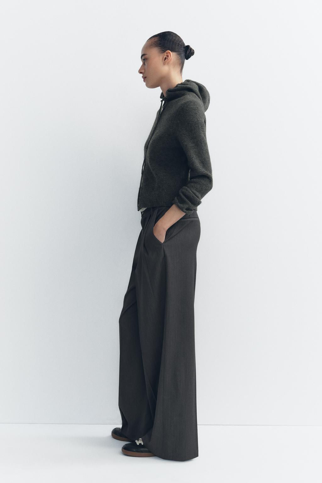 DOUBLE PLEAT TROUSERS - Zara фото 5