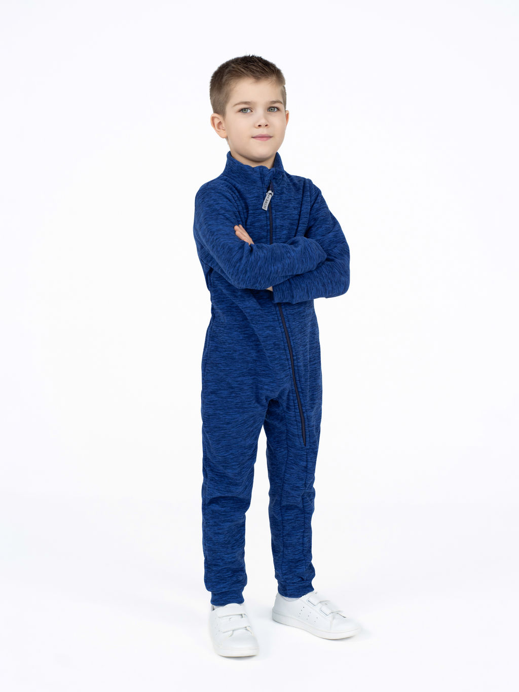Комбинезон детский флисовый василек