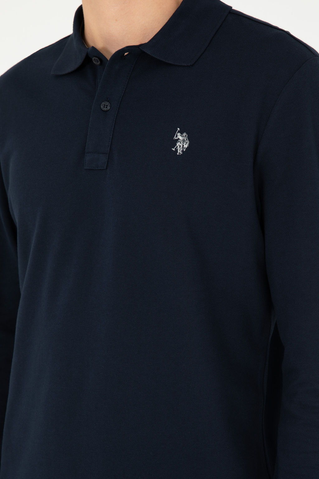 Мужской темно-синий базовый свитшот Неожиданная скидка в корзине - U.s. polo assn фото 21