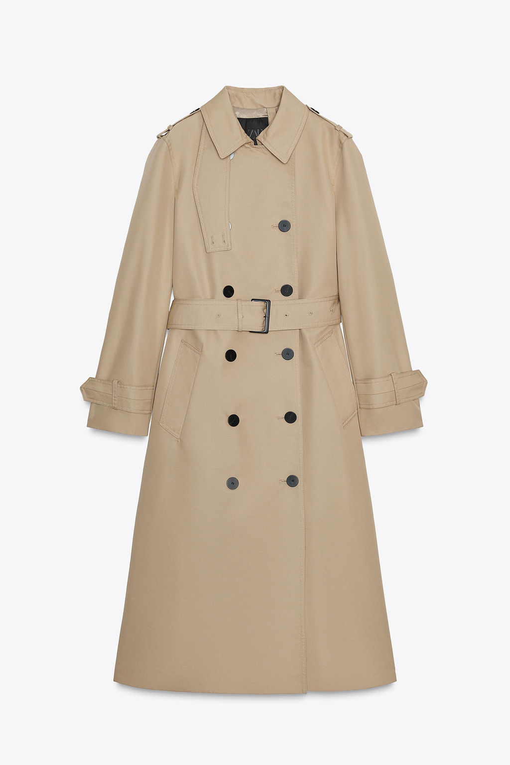WATER REPELLENT DOUBLE-BREASTED TRENCH COAT ZW COLLECTION - Zara фото 7