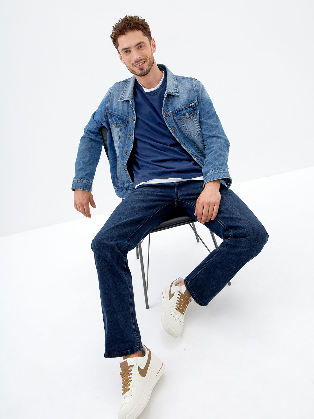 Мужские Джинсы Широкие - Mossmore фото 14