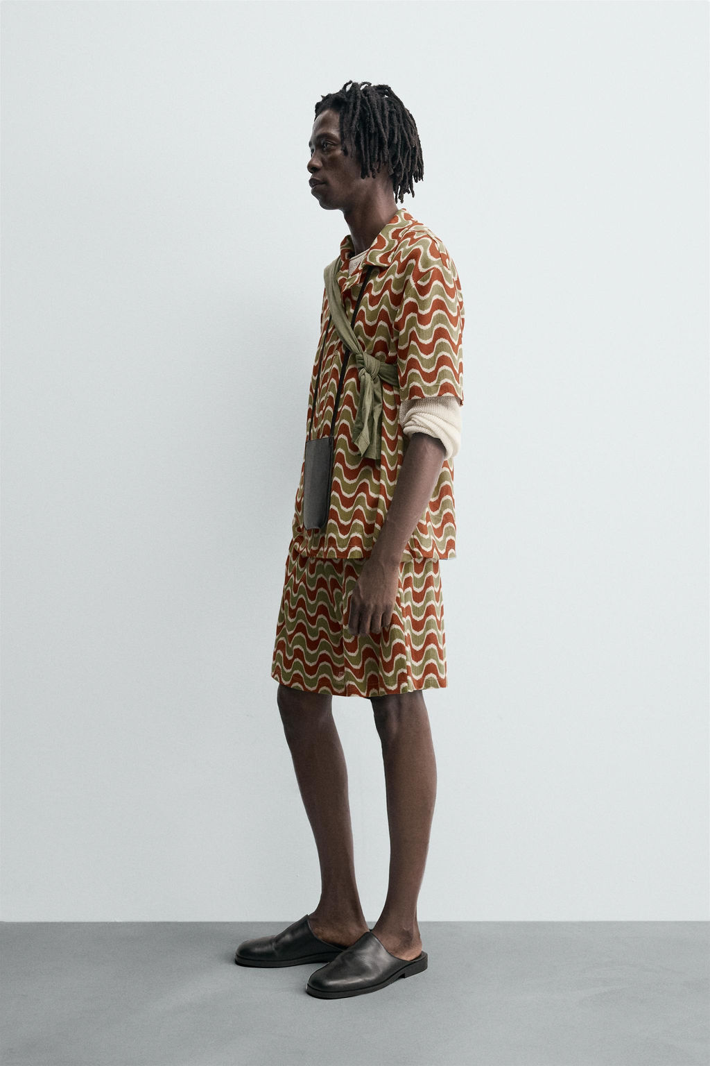 GEOMETRIC JACQUARD SHIRT - Zara фото 4